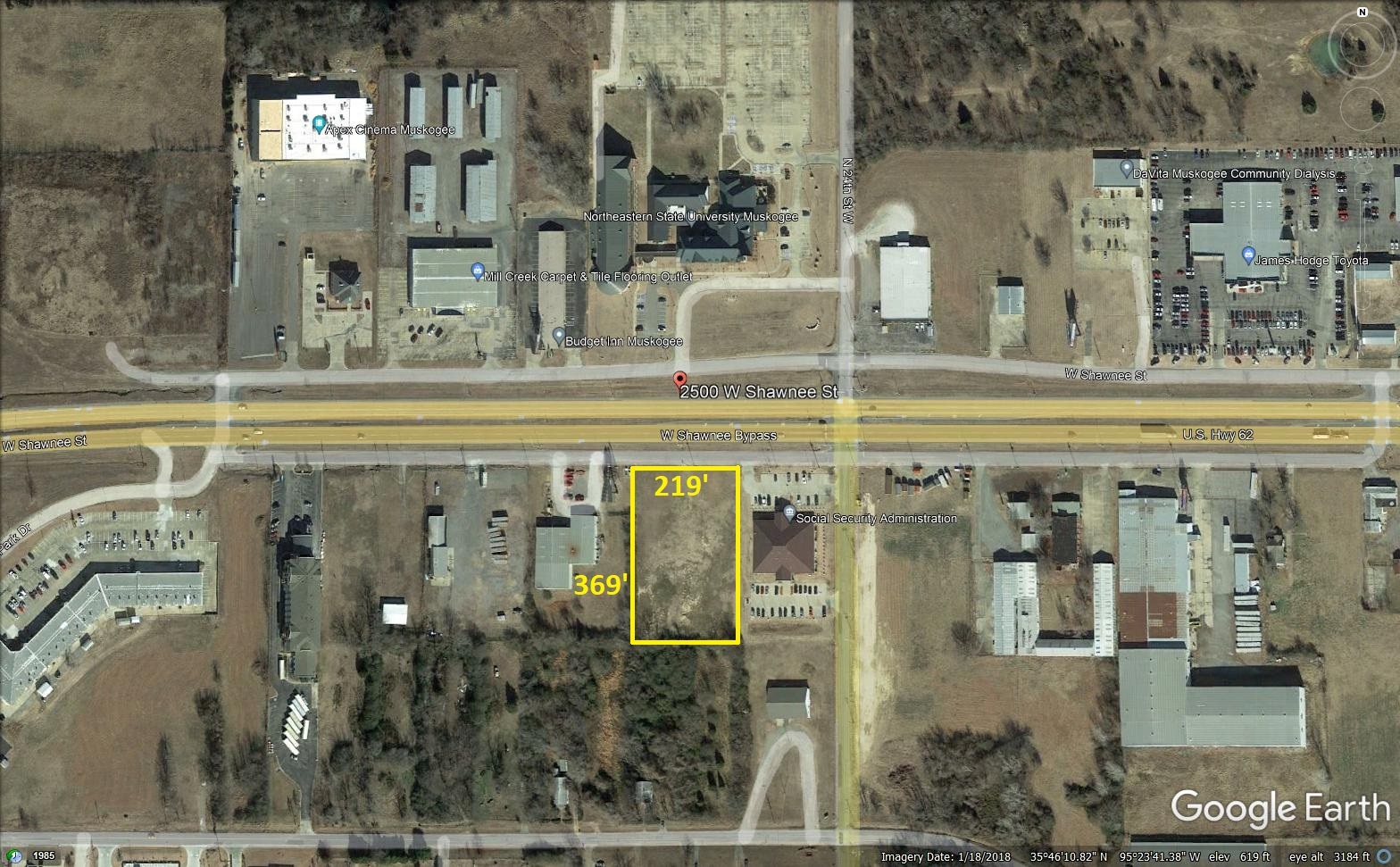 2500 W Shawnee Ave, Muskogee, OK for Sale