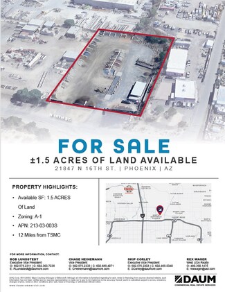 Phoenix, AZ Industrial - 21847 N 16th St