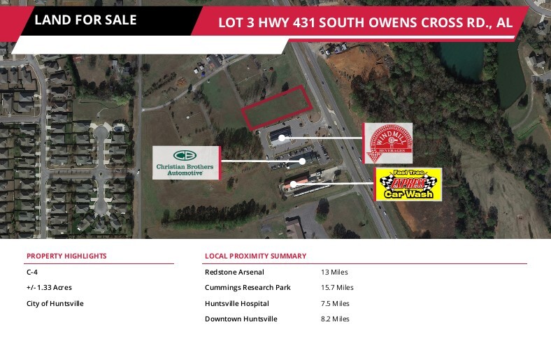 3 Hwy 431 S, Owens Cross Roads, AL for Sale