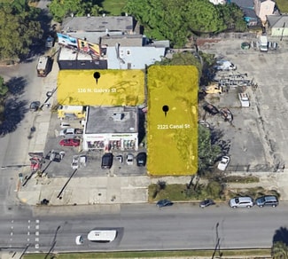 New Orleans, LA Commercial Land - 2121 Canal Street & 116 N Galvez Street