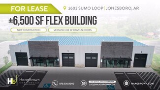 Jonesboro, AR Flex - 2603 Sumo Loop Jonesboro, AR Flex - 2603 Sumo Loop