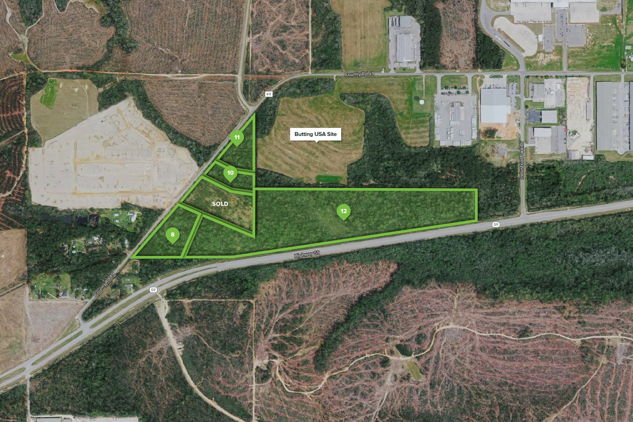 Highway 59 & Highway 49, Loxley, AL for Sale