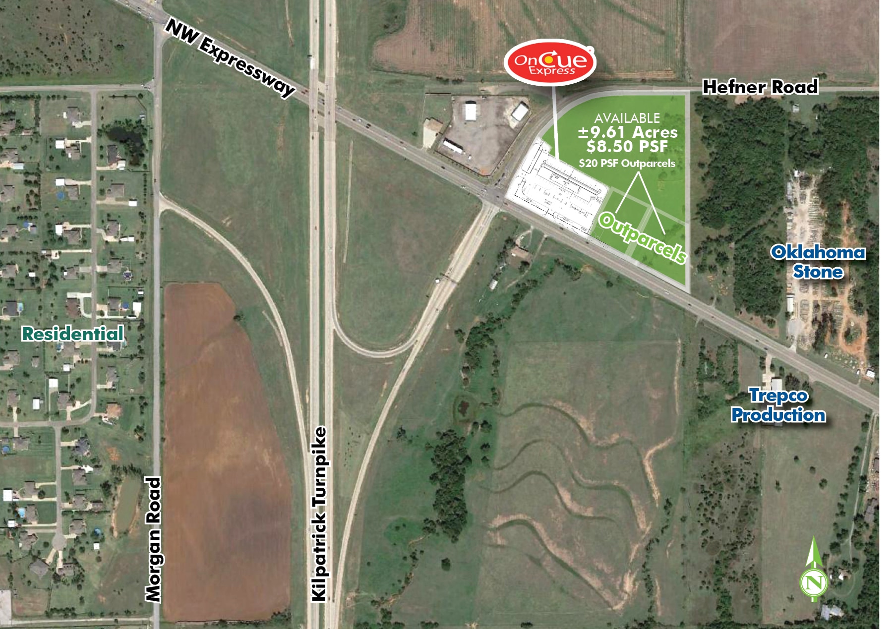 NW Expressway & Kilpatrick Turnpike, Oklahoma City, OK for Sale