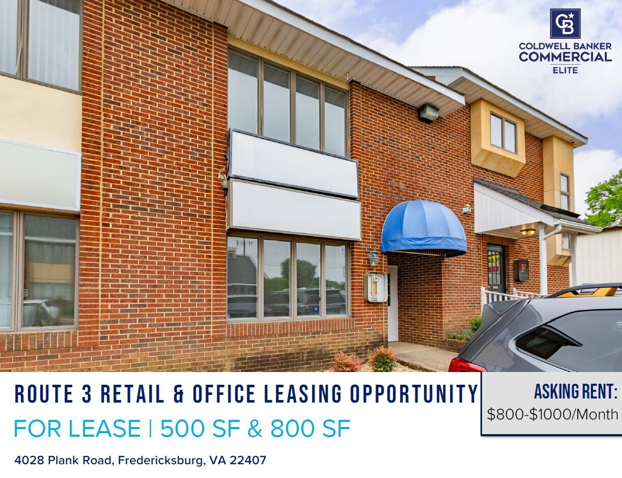 4026-4028 Plank Rd, Fredericksburg, VA for Rent