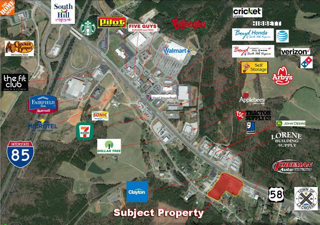 0 U.S. 58 Hwy, La Crosse, VA for Sale