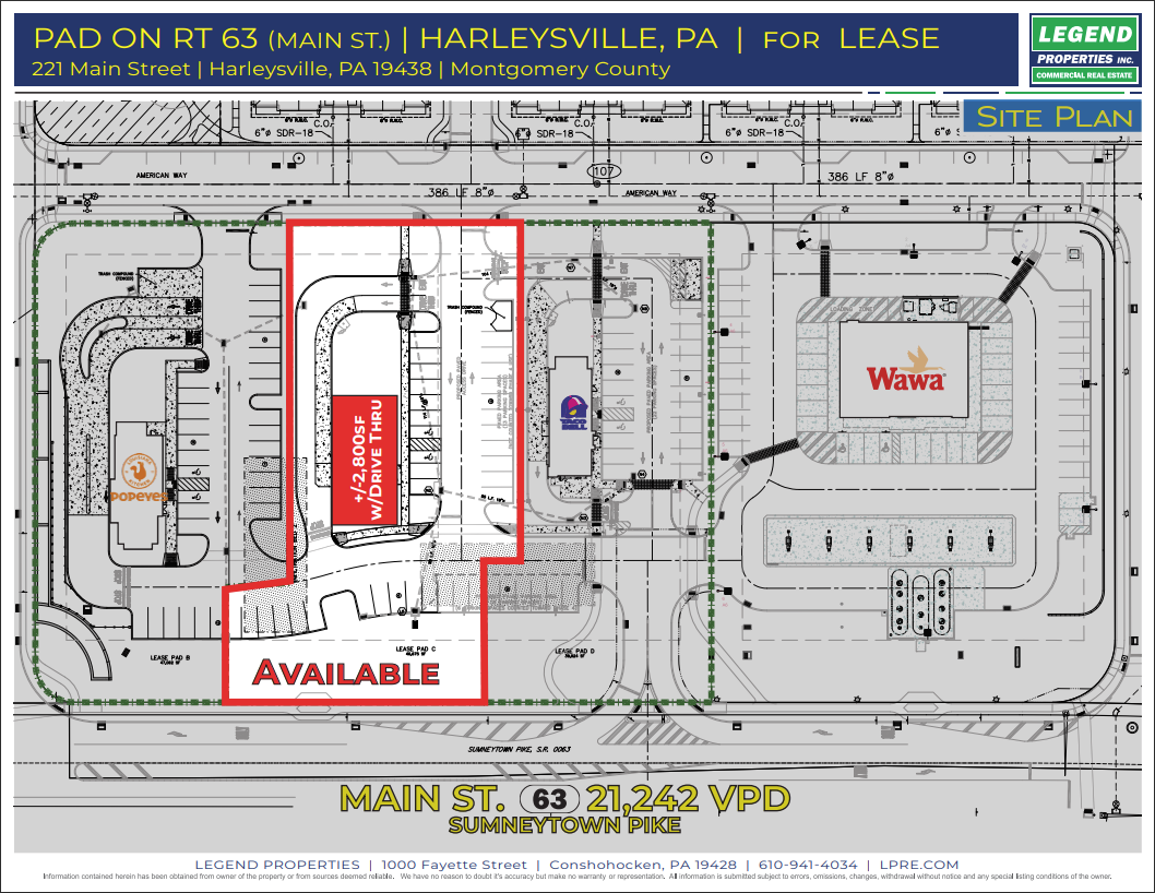 221 Main St, Harleysville, PA for Rent