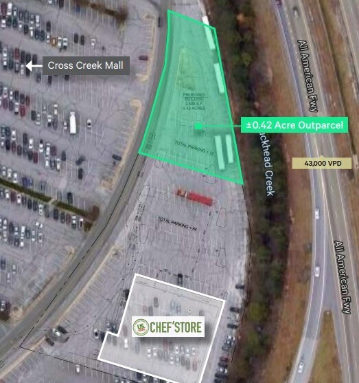 511 Cross Creek Mall, Fayetteville, NC for Rent