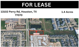 Houston, TX Commercial Land - 13102 Perry rd