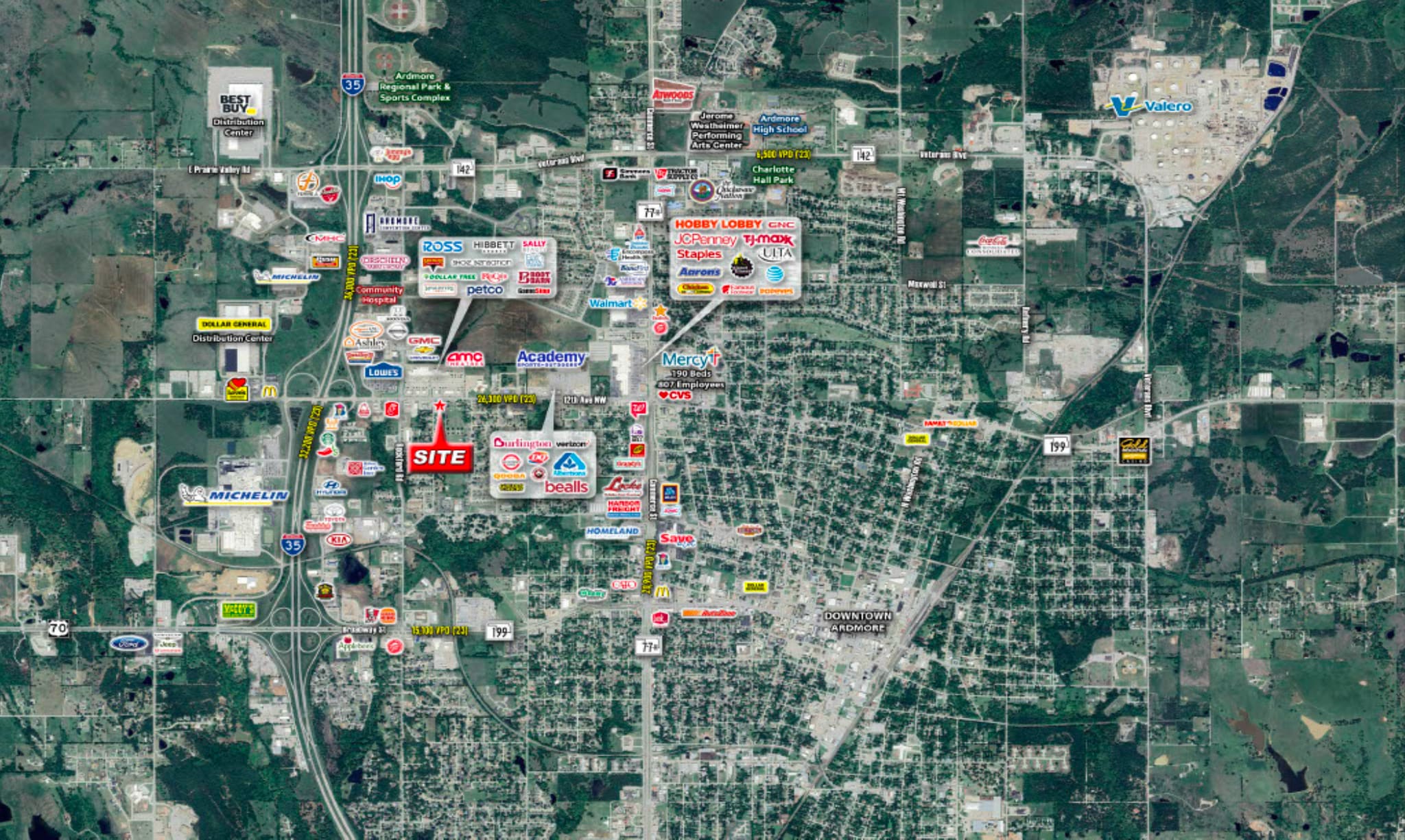 2240 12th Ave NW, Ardmore, OK for Sale