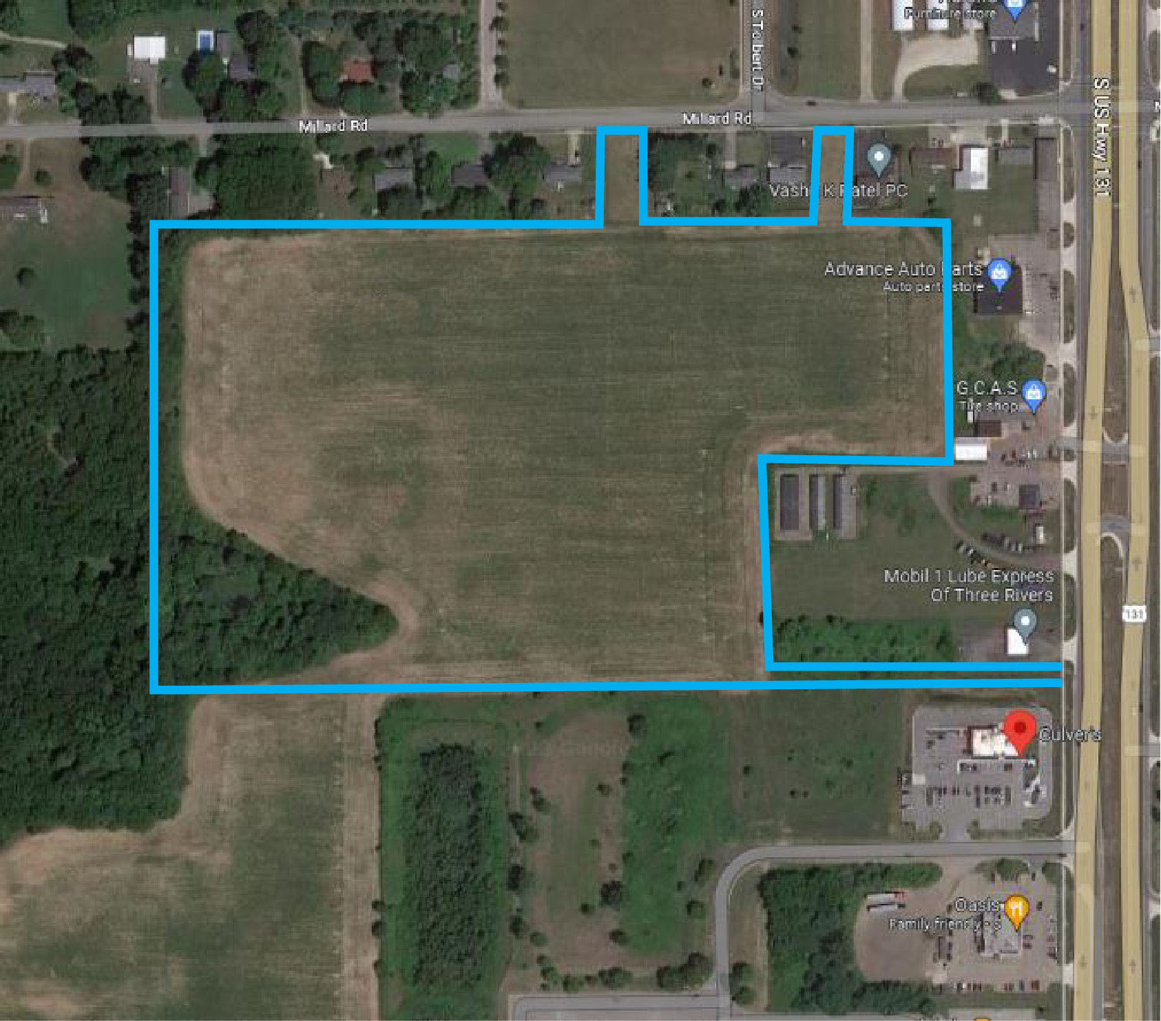 US-131 @ Millard, Three Rivers, MI for Sale