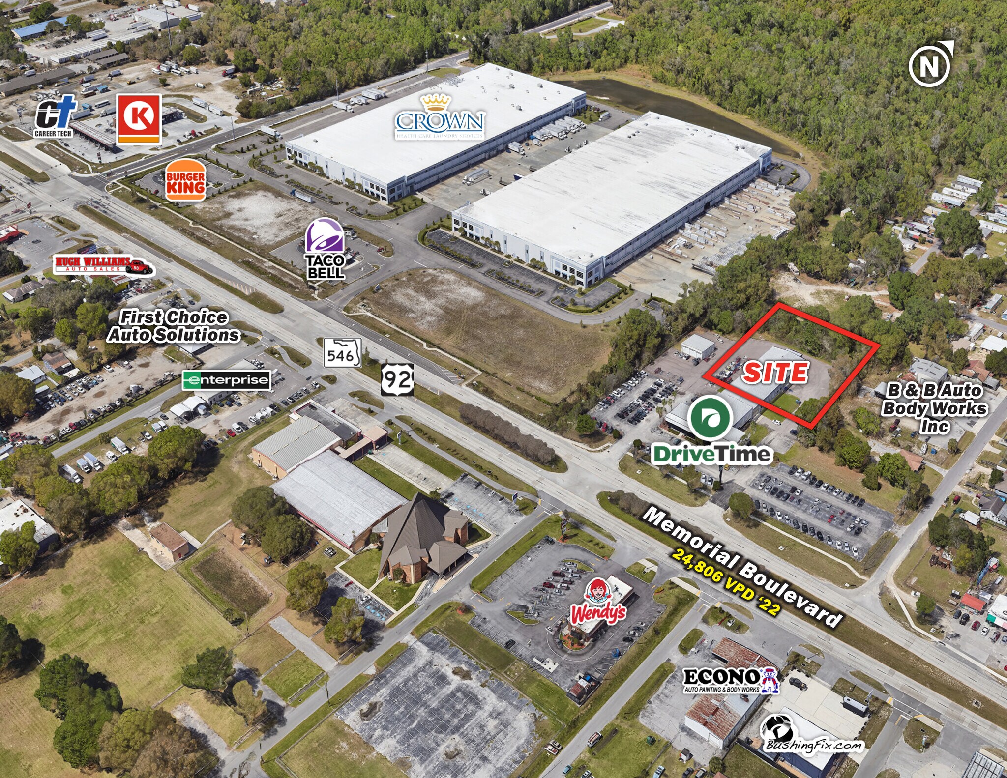 1825 W Memorial Blvd, Lakeland, FL for Rent