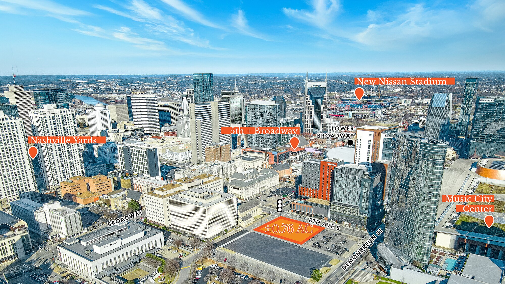 121 & 125 8th Avenue South, Nashville, TN for Sale