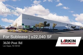 Las Vegas, NV Industrial - 3650 E Post Rd