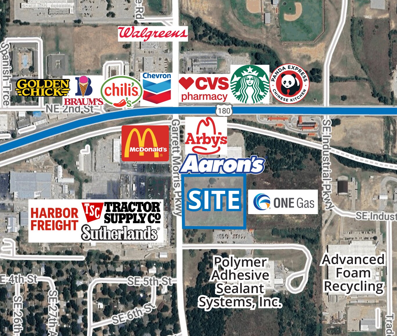 Garret Morris Pky/FM Rd 1821 & SE Industrial Pky, Mineral Wells, TX for Sale