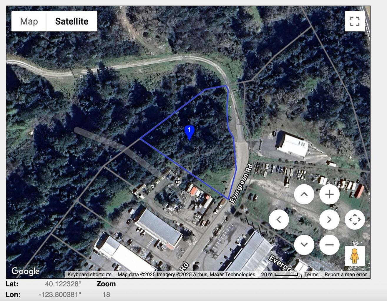 1380 Evergreen rd, Redway, CA for Sale