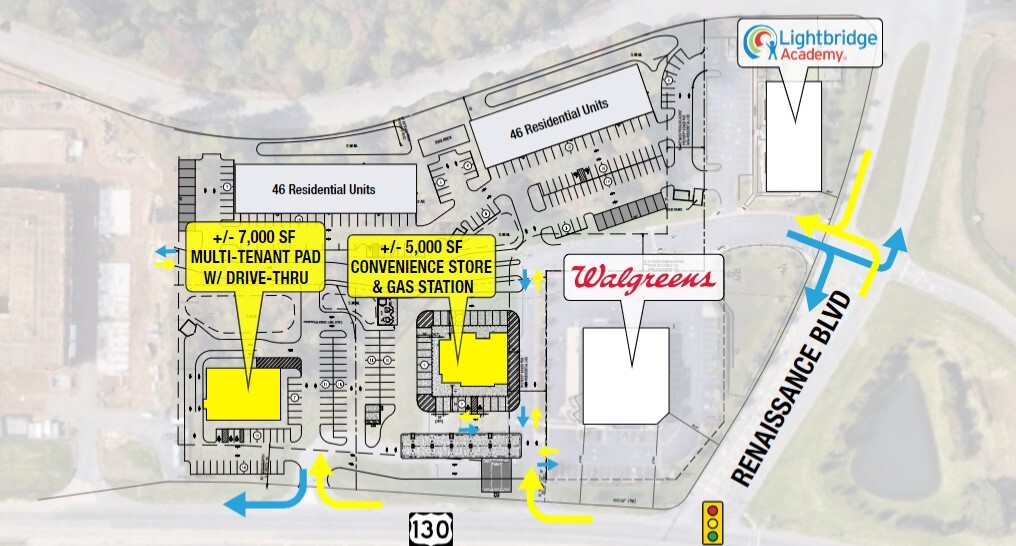 Route 130 & Renaissance Blvd, North Brunswick, NJ for Rent