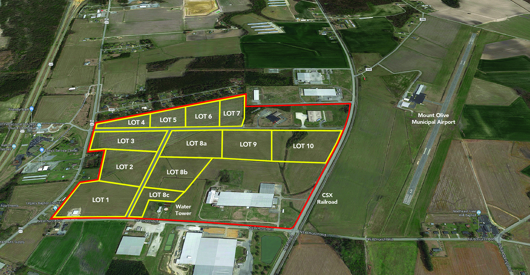 Mount Olive Hwy, Mount Olive, NC for Sale