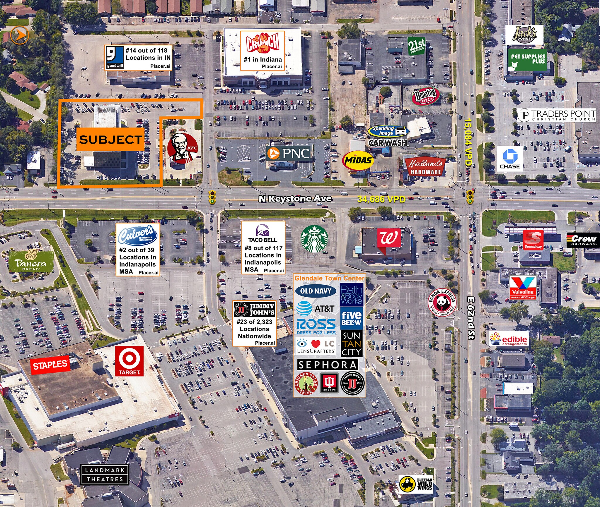 6100 N Keystone Ave, Indianapolis, IN for Rent