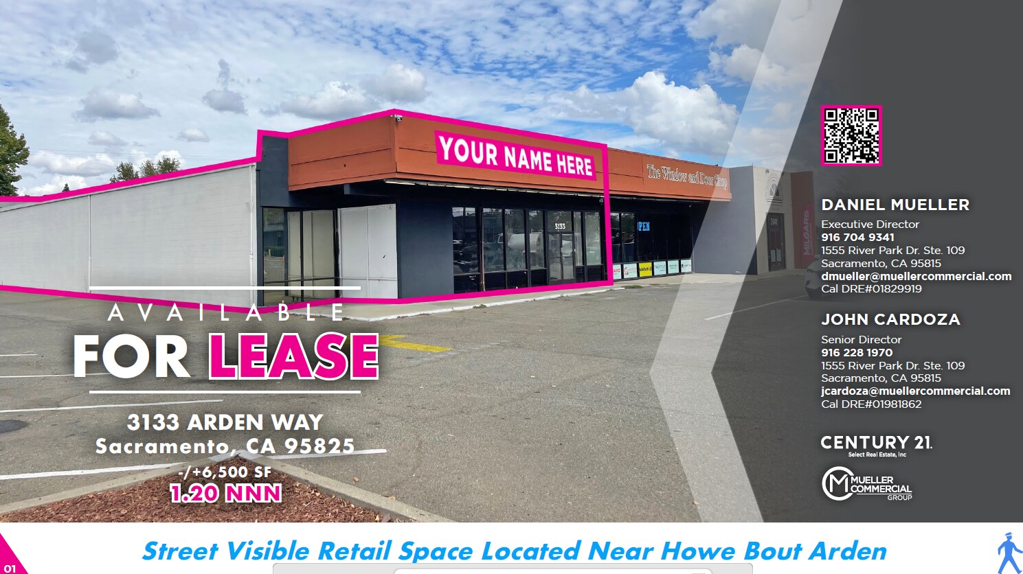 3133-3141 Arden Way, Sacramento, CA for Rent