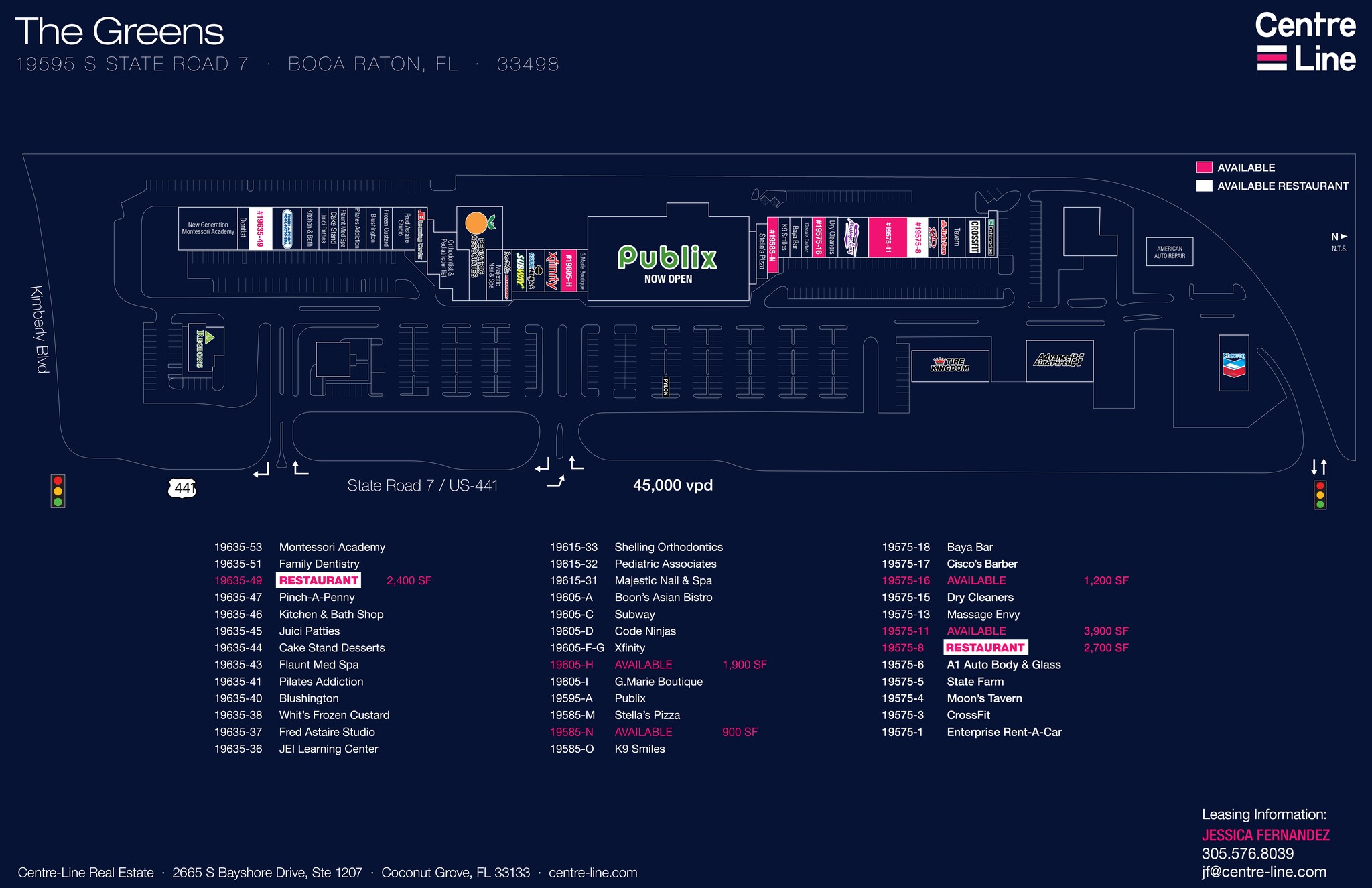 19575-19635 State Road 7, Boca Raton, FL for Rent