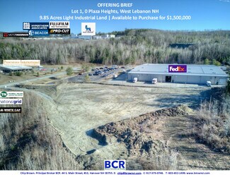 West Lebanon, NH Industrial Land - Plaza Heights Rd