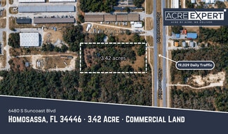 Homosassa, FL Commercial Land - 6480 S Suncoast Blvd Homosassa, FL Commercial Land - 6480 S Suncoast Blvd