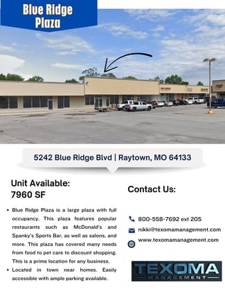 Raytown, MO Retail - 5210-5252 Blue Ridge Blvd