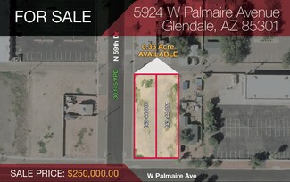 Glendale, AZ Commercial Land - 5924 W Palmaire Ave