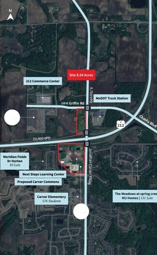 Carver, MN Commercial Land - 12460 Jonathan Carver Pky