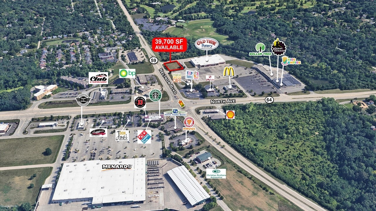 NEC Route 64, West Chicago, IL for Sale