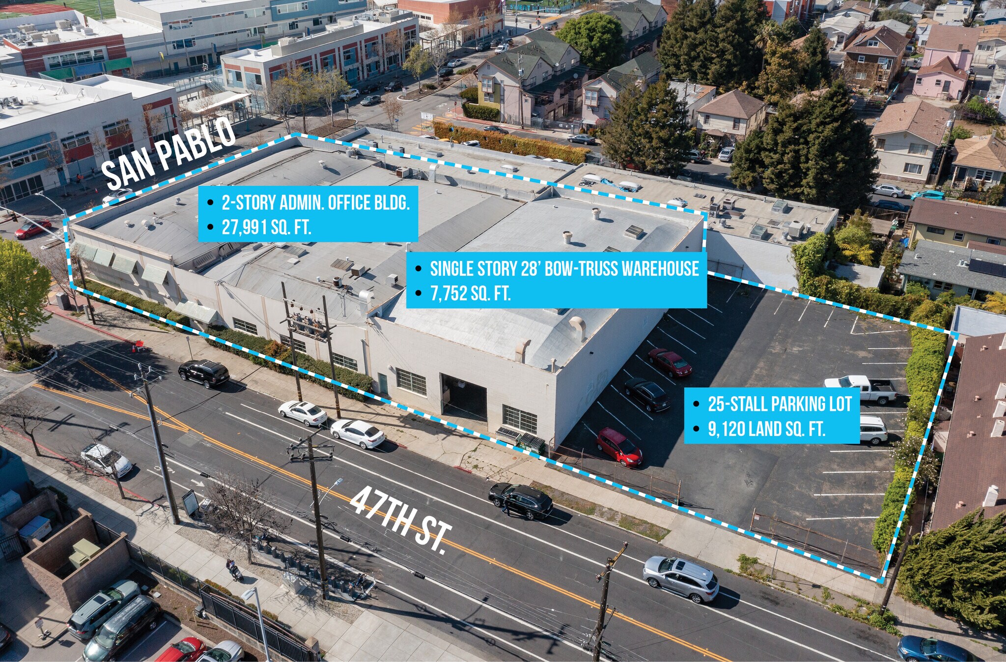 4700 San Pablo Ave Emeryville, CA 94608 Industrial Property for Sale