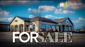 Jonesboro, AR Storefront Retail/Office - 2325 Red Wolf Blvd