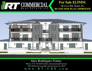 Stuart, FL Commercial - 0 Cove Street and Jack Street