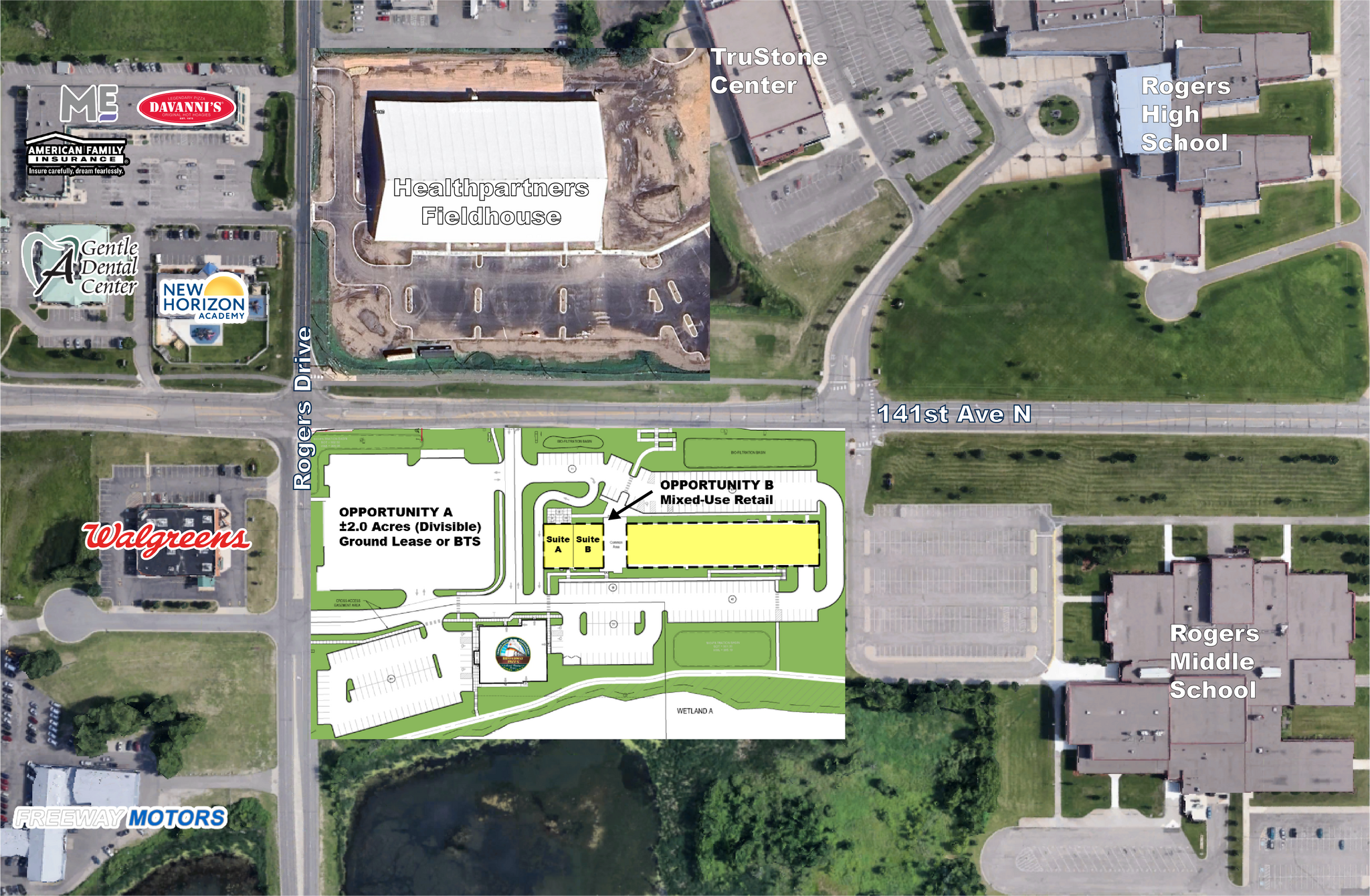 141st Avenue North, Rogers, MN for Rent