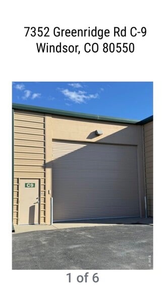 Windsor, CO Warehouse - 7352 Greenridge Rd