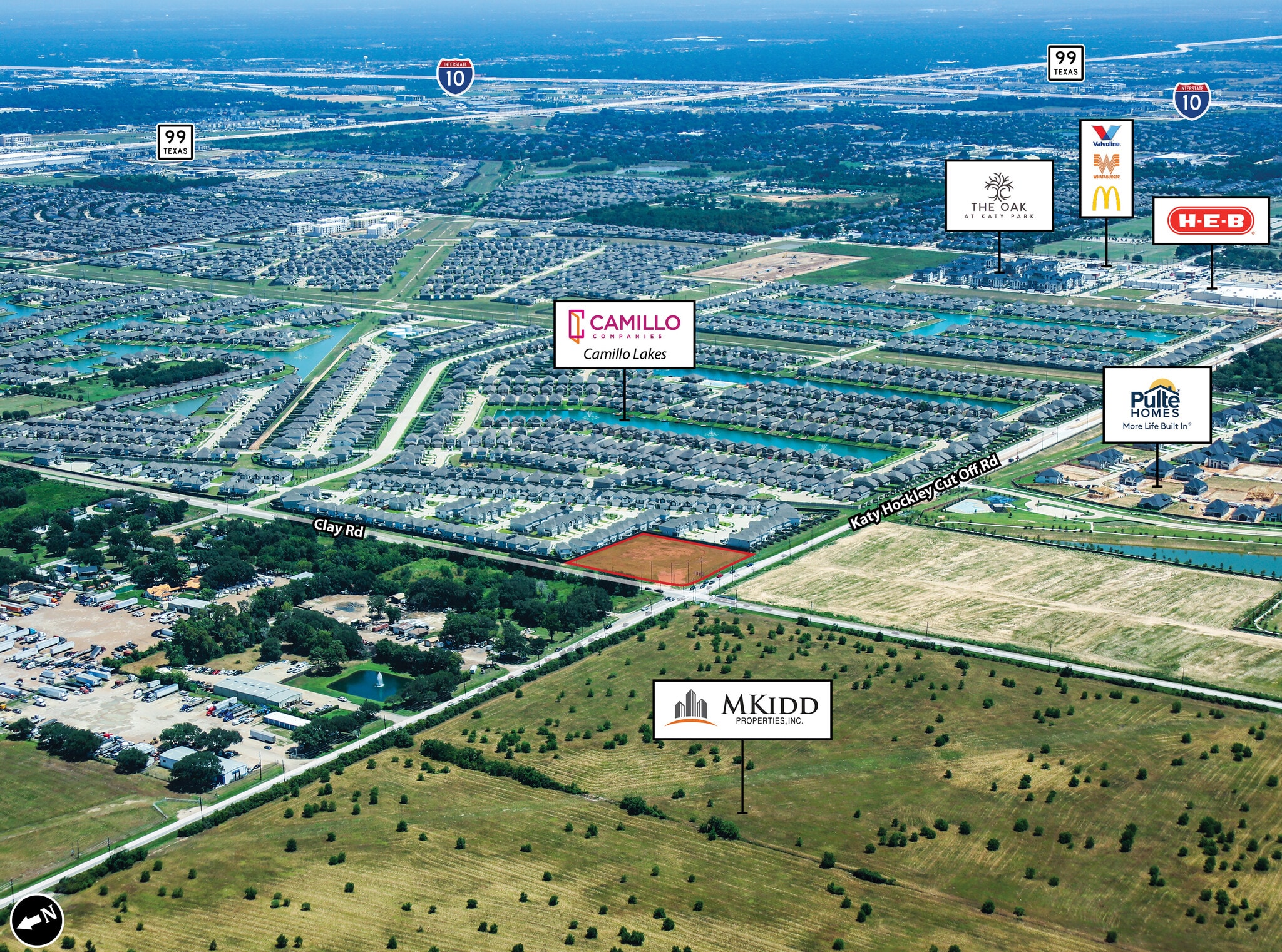 Katy Hockley Cut Off Rd & Clay rd, Katy, TX for Sale