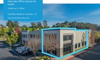 Hercules, CA Office - 740 Alfred Nobel Dr Hercules, CA Office - 740 Alfred Nobel Dr