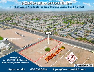 Maricopa, AZ Commercial Land - Honeycutt Rd @ Whisker Rd Maricopa, AZ Commercial Land - Honeycutt Rd @ Whisker Rd