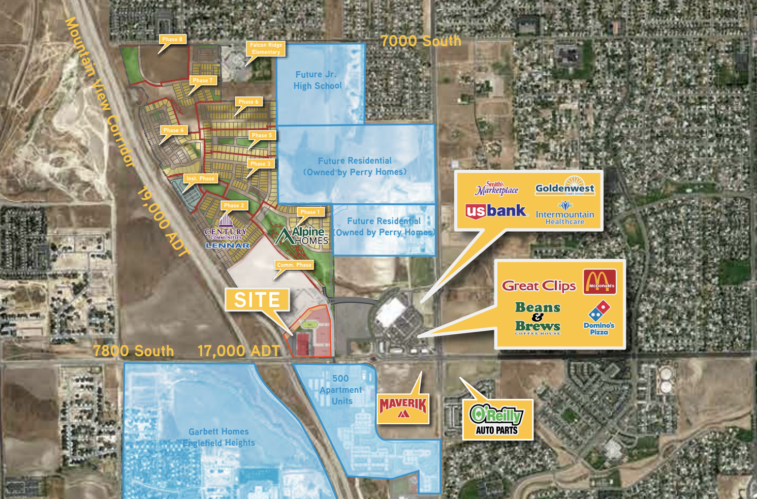 7800 South And Mountain View Corridor, West Jordan, UT for Sale