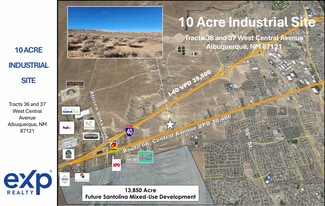 Albuquerque, NM Industrial Land - Central Avenue Northwest Albuquerque, NM Industrial Land - Central Avenue Northwest