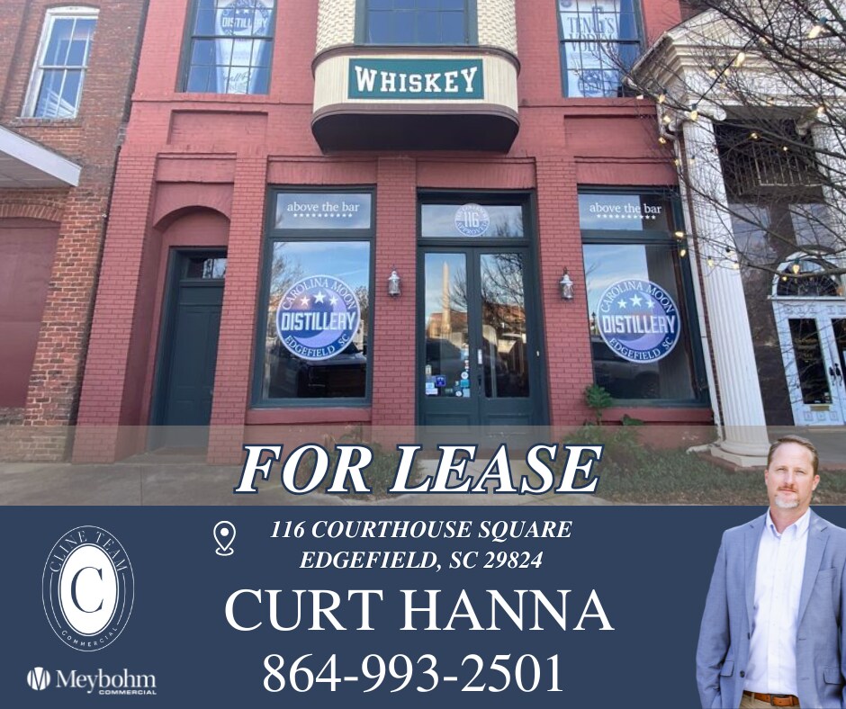 116 Courthouse Sq, Edgefield, SC for Rent