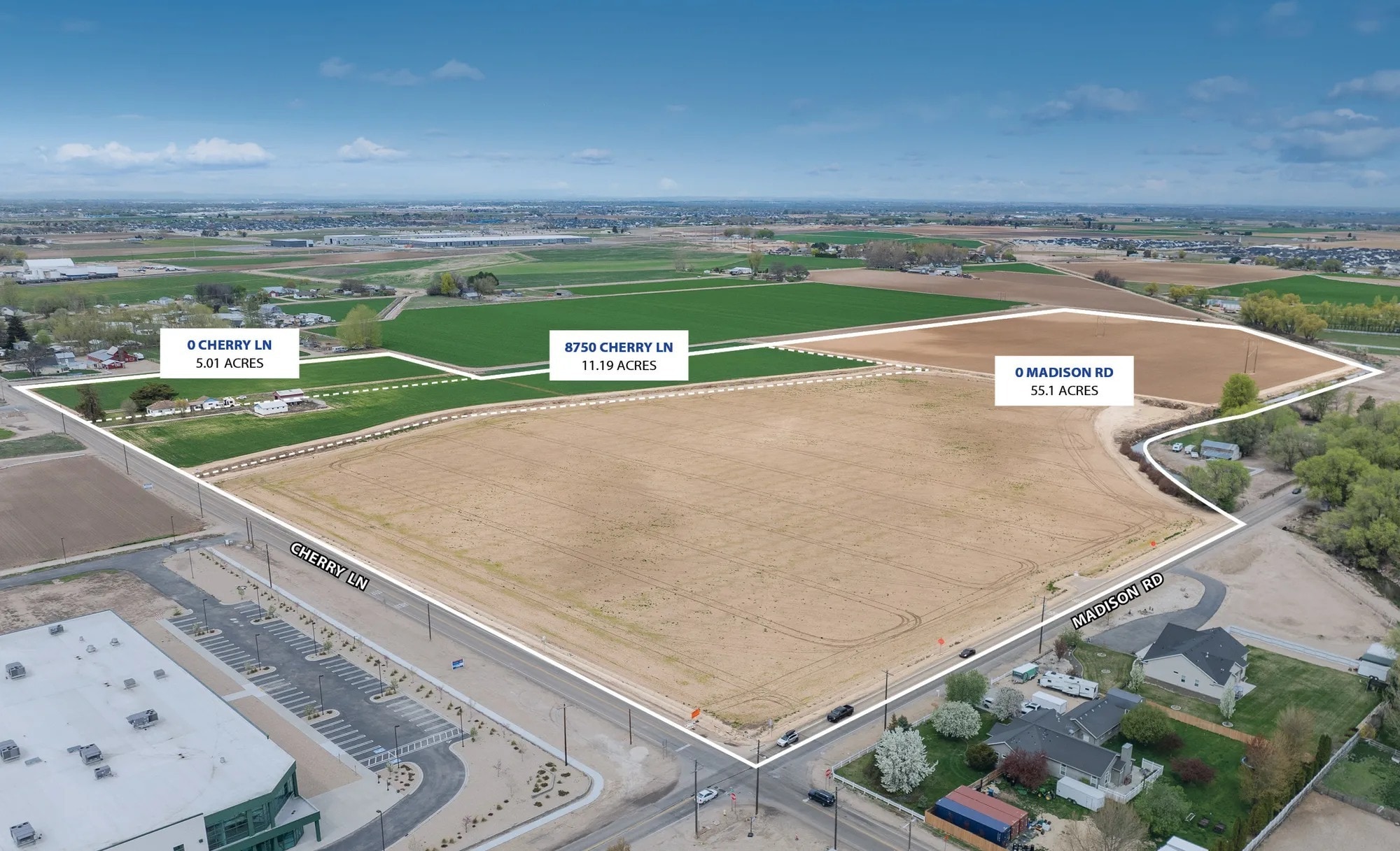 Cherry Ln @ Madison Ave, Nampa, ID for Sale