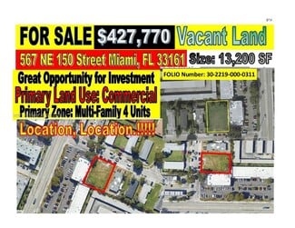 Miami, FL Commercial - 567 NE 150th St