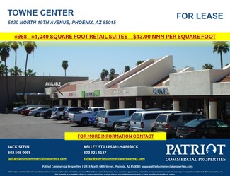 Phoenix, AZ Retail - 5130 N 19th Ave