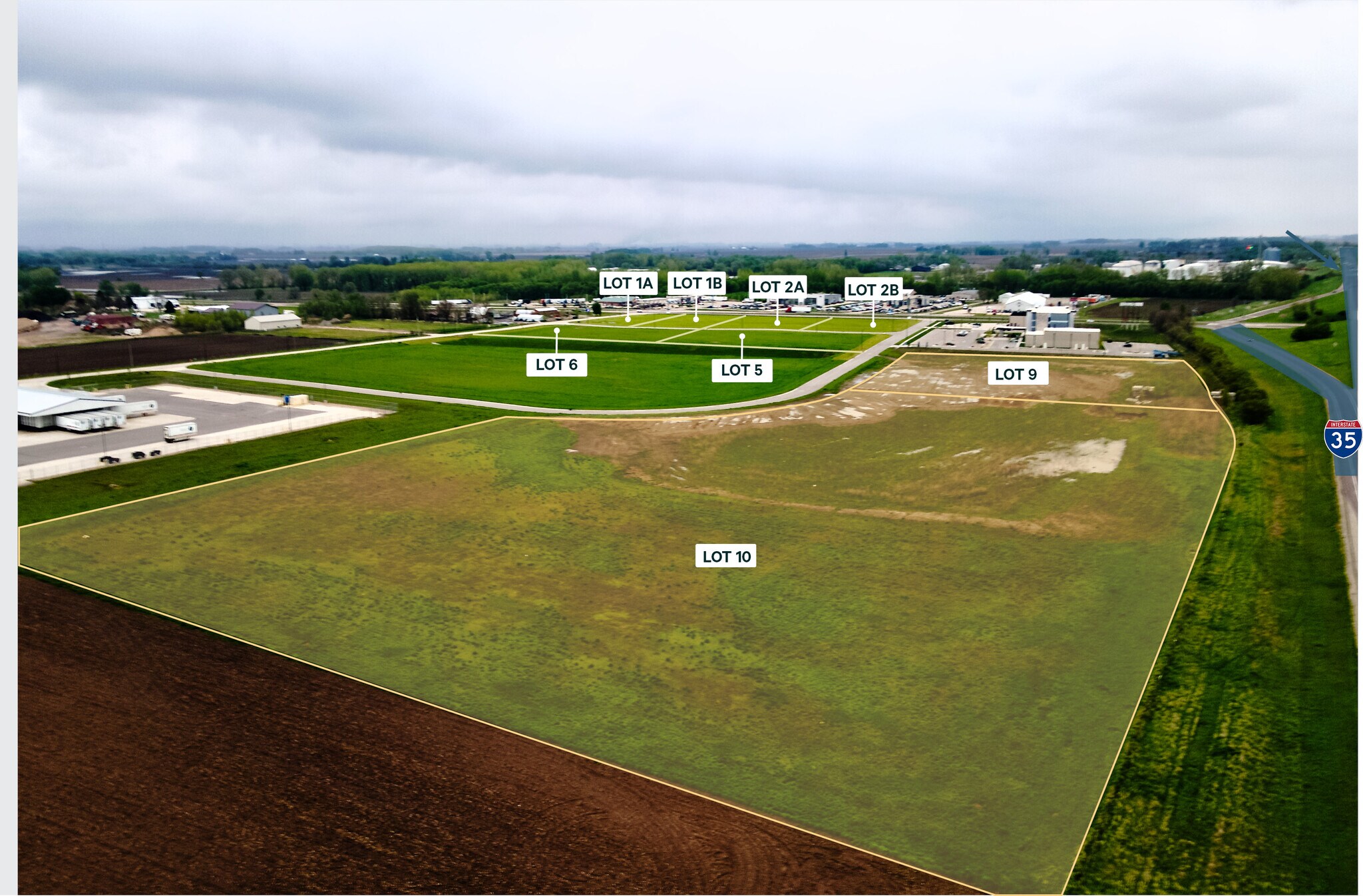 Interstate 35 @ Highway 18, Clear Lake, IA for Sale