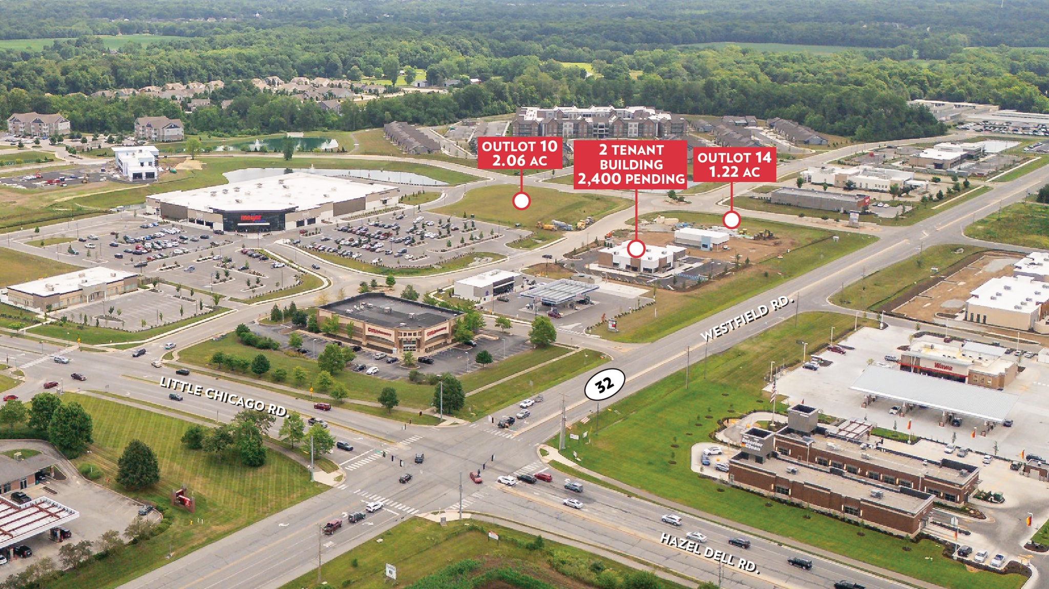 SR 32 & Little Chicago Rd Rd, Noblesville, IN for Rent