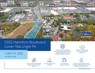 Allentown, PA Office/Residential - 5392 Hamilton Blvd