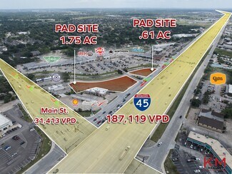 League City, TX Commercial Land - 140 Gulf Fwy S