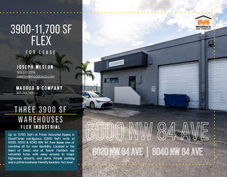 Miami, FL Industrial - 6000-6090 NW 84th Ave