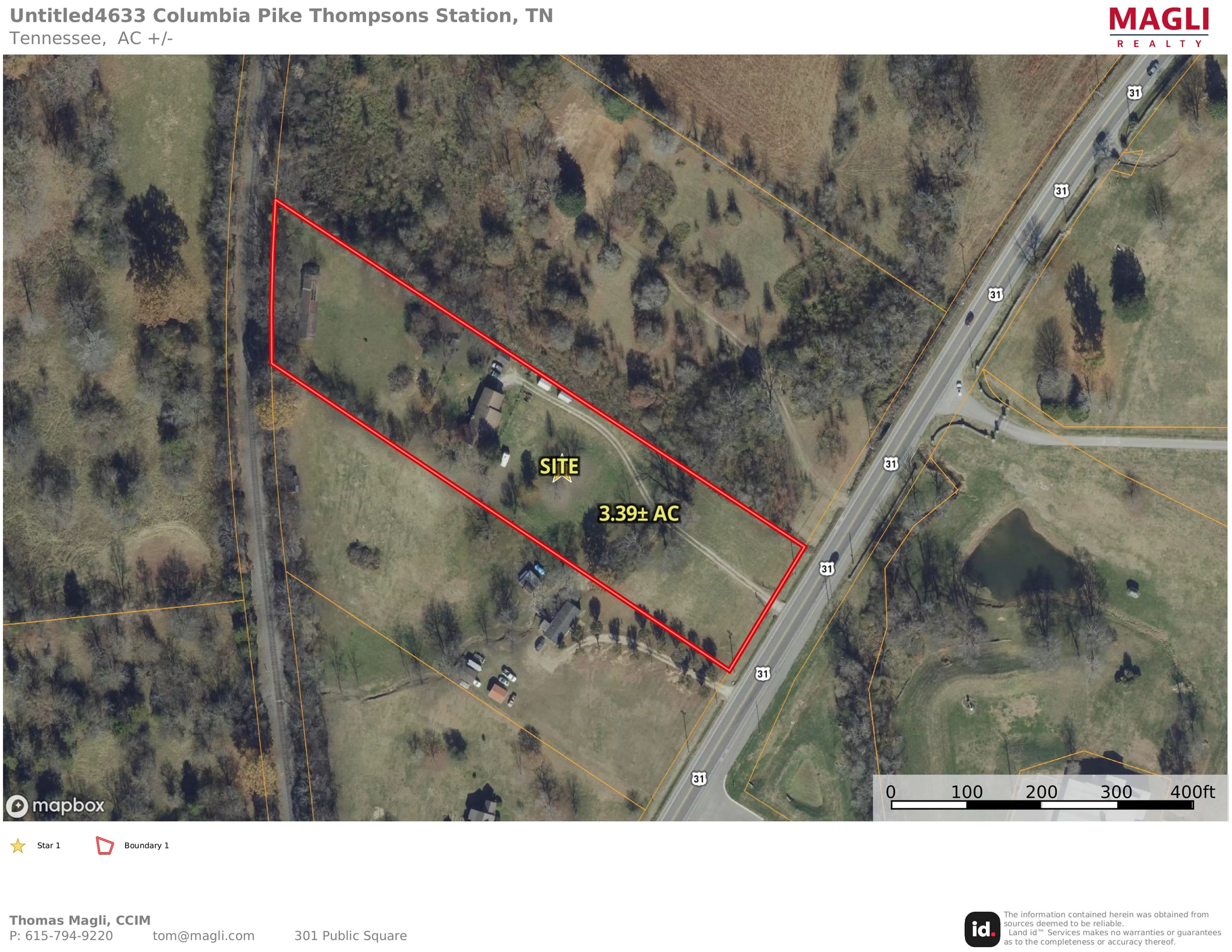 4633 Columbia Pike, Thompsons Station, TN for Sale